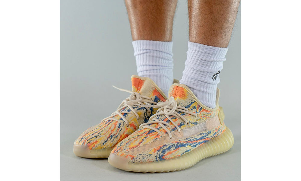Yeezy Boost 350 v2 「MX Oat」上脚效果预览
