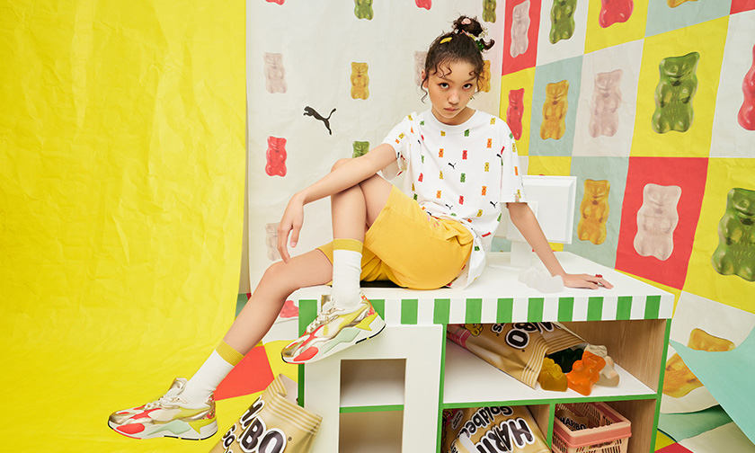 与 HARIBO 合作，PUMA 推出小熊软糖服饰系列