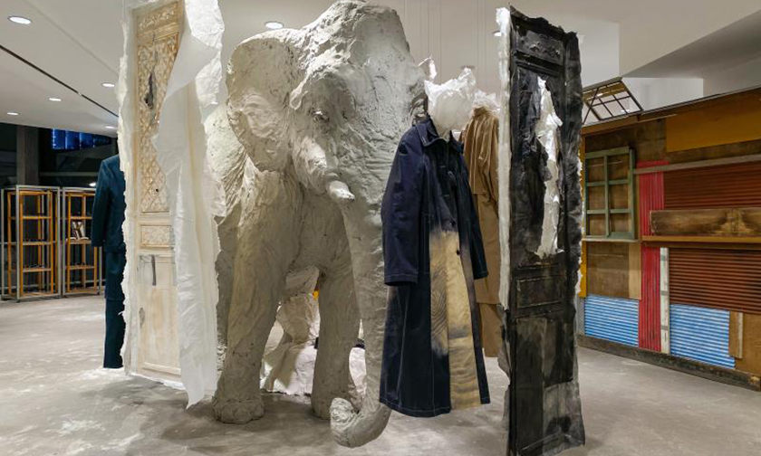 LEMAIRE 首次与中国艺术家合作装置展登陆 Dover Street Market Beijing