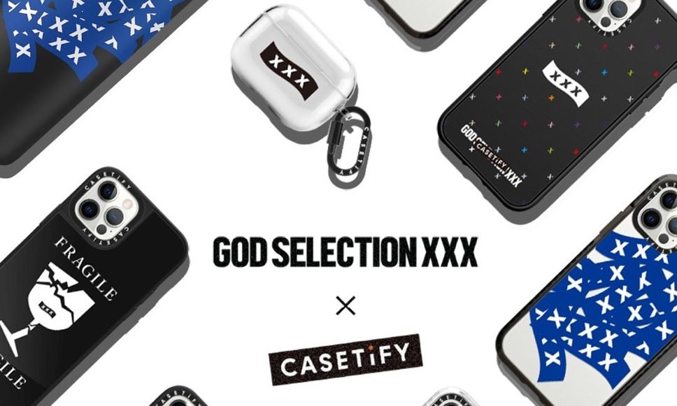 GOD SELECTION XXX x CASETiFY 联名系列正式释出