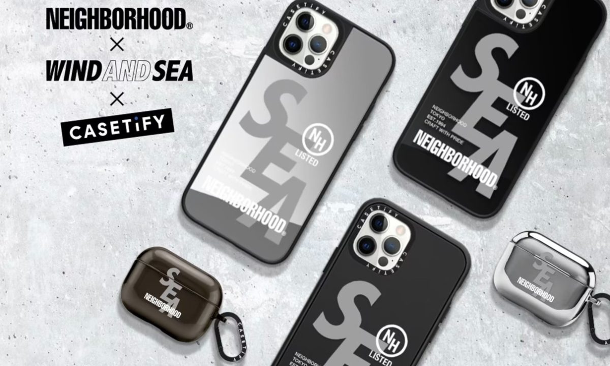 WIND AND SEA x CASETiFY x NEIGHBORHOOD 联名系列即将发售