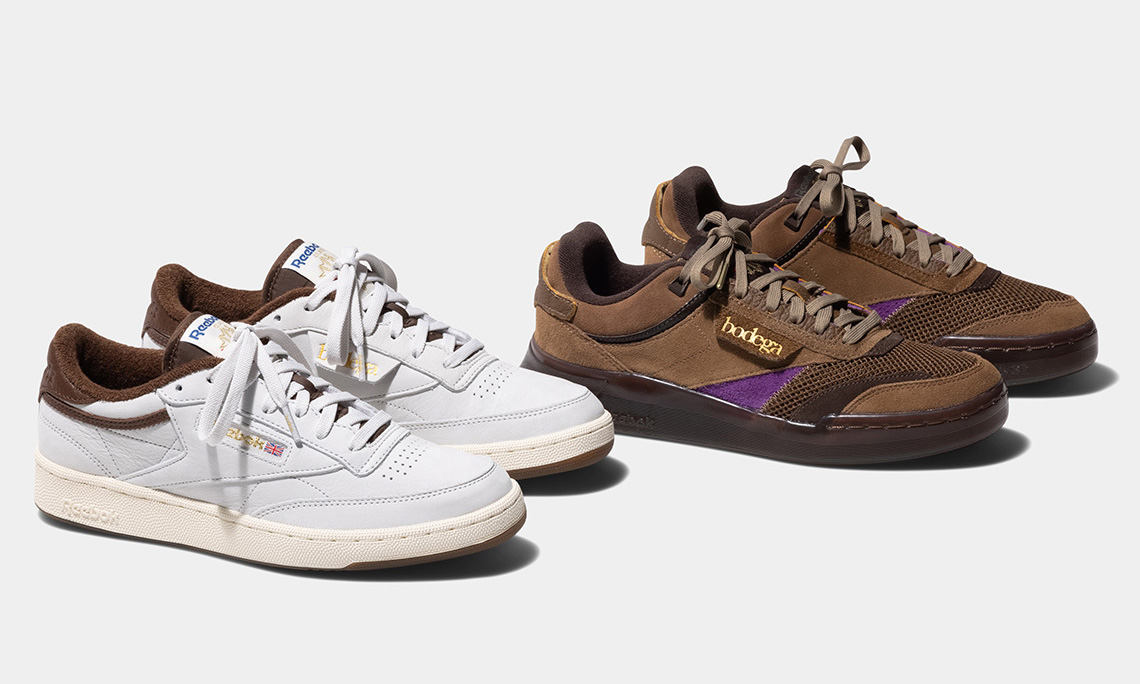 Bodega 携手 Reebok 推出两双新 Club C 配色