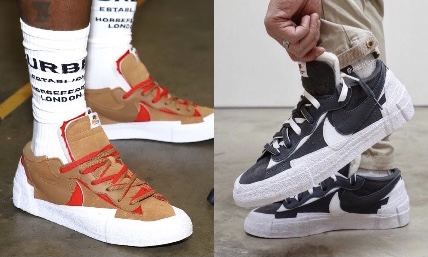 Sacai x Nike Blazer Low 「Iron Gray」 & 「Light British Tan」将于本月发售