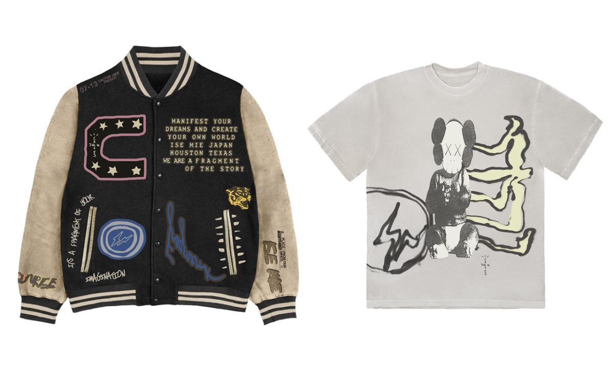 Travis Scott x fragment design 突击上架联名服饰系列
