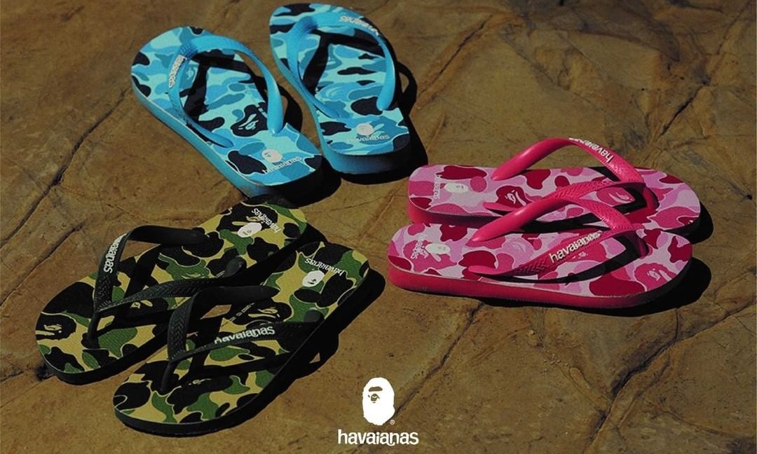 Havaianas x BAPE® 联名系列正式释出