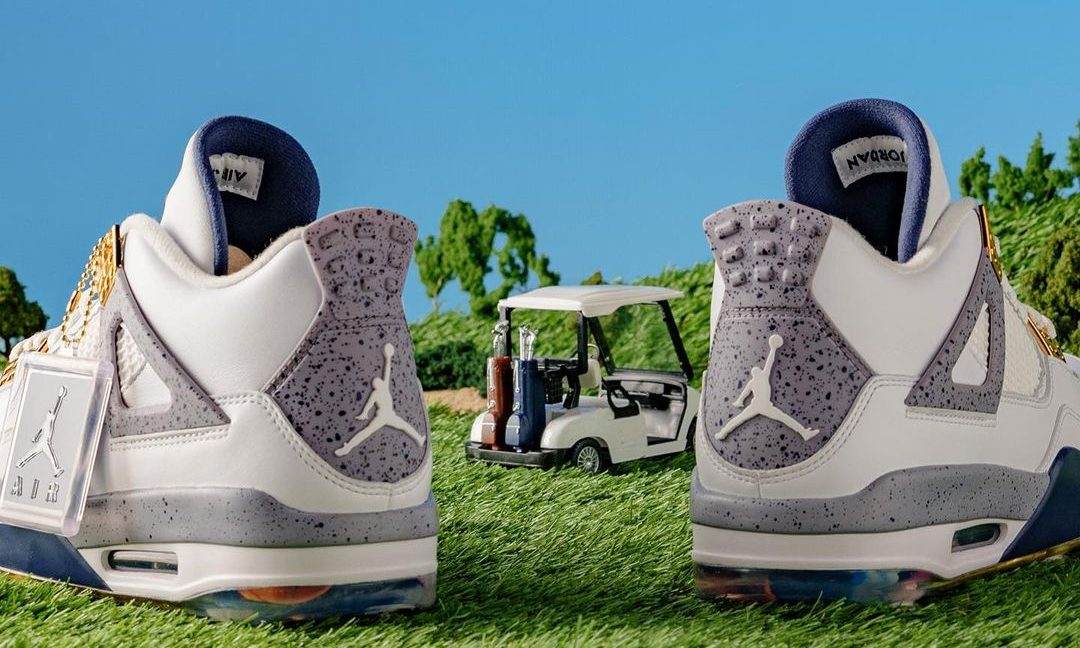 Eastside Golf x Air Jordan IV 细节近赏