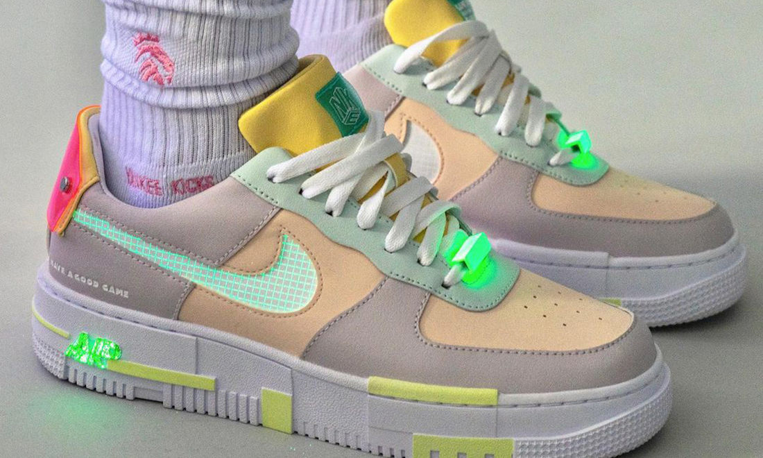 LPL x Nike Air Force 1 Pixel 「Have A Good Game」 上脚图释出