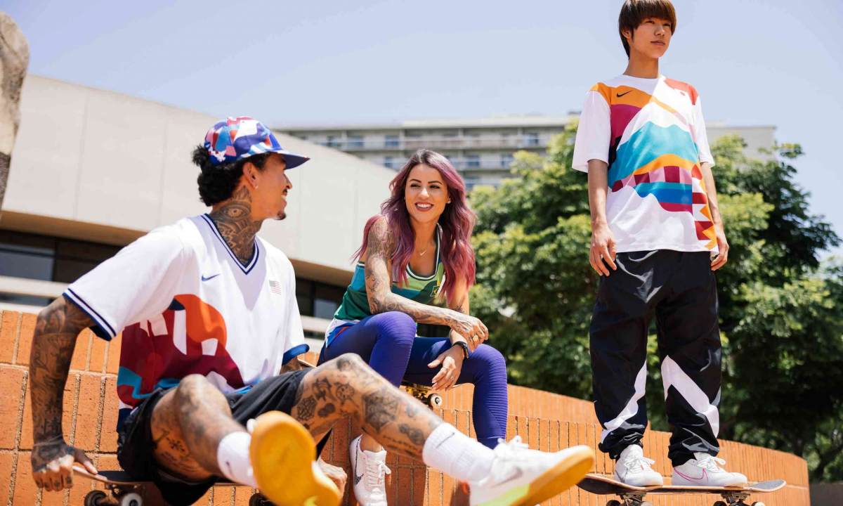 Nike 携手 Piet Parra 打造东京奥运会滑板国家队服