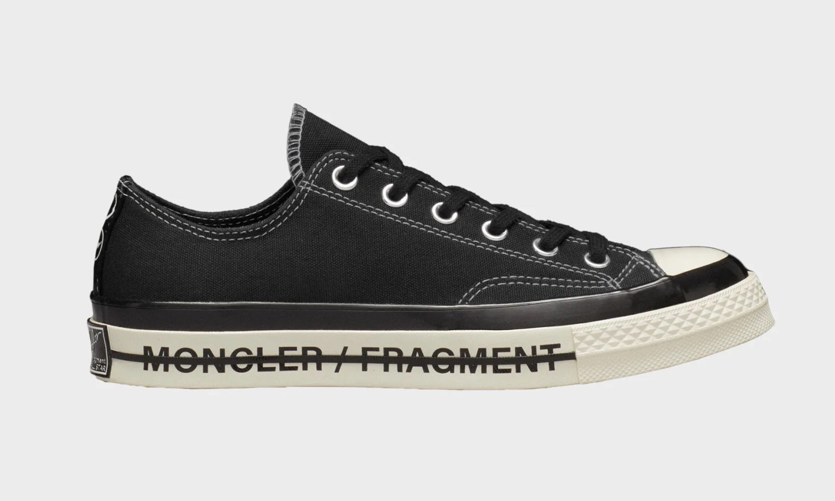 MONCLER x fragment design x CONVERSE 联名鞋款系列发布
