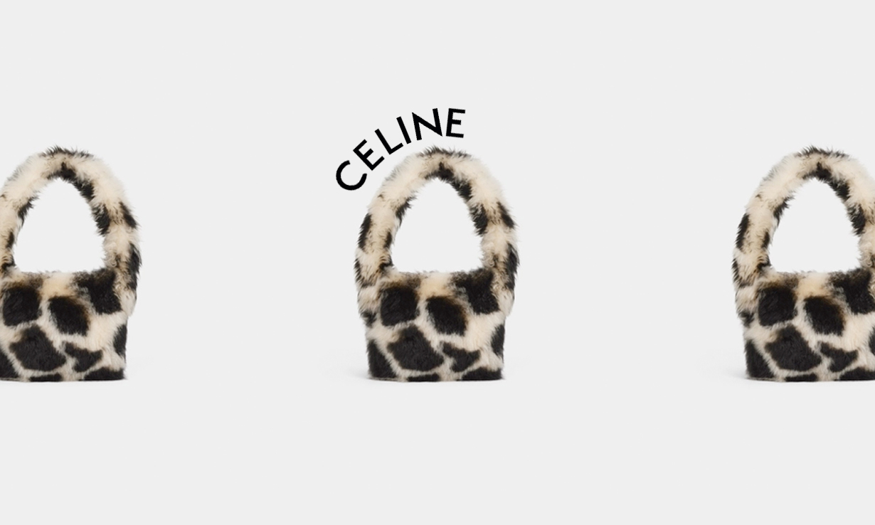 CELINE Homme 上架新款毛绒材质手袋