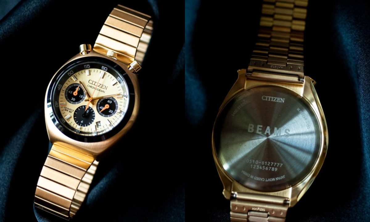 BEAMS x CITIZEN 发布全新合作腕表