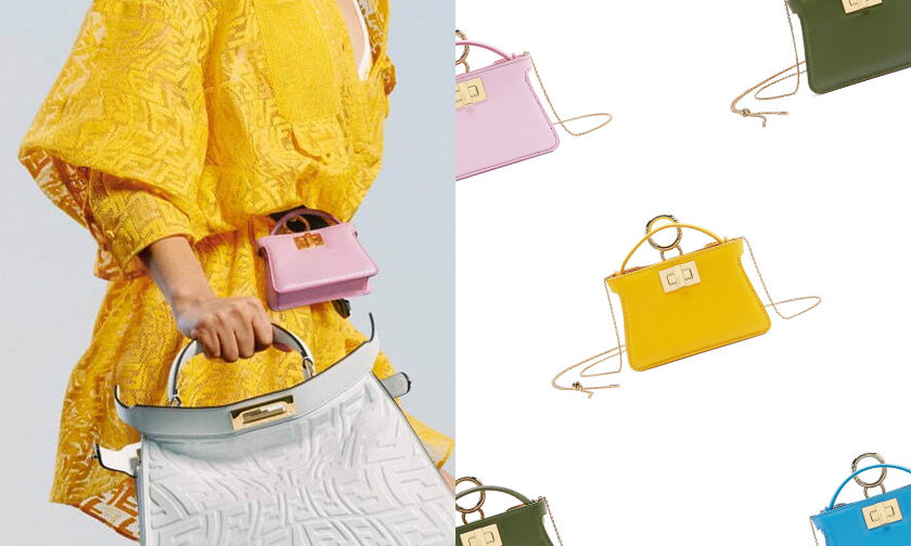 时髦感与实性用兼具，FENDI Peekaboo 推出迷你款式