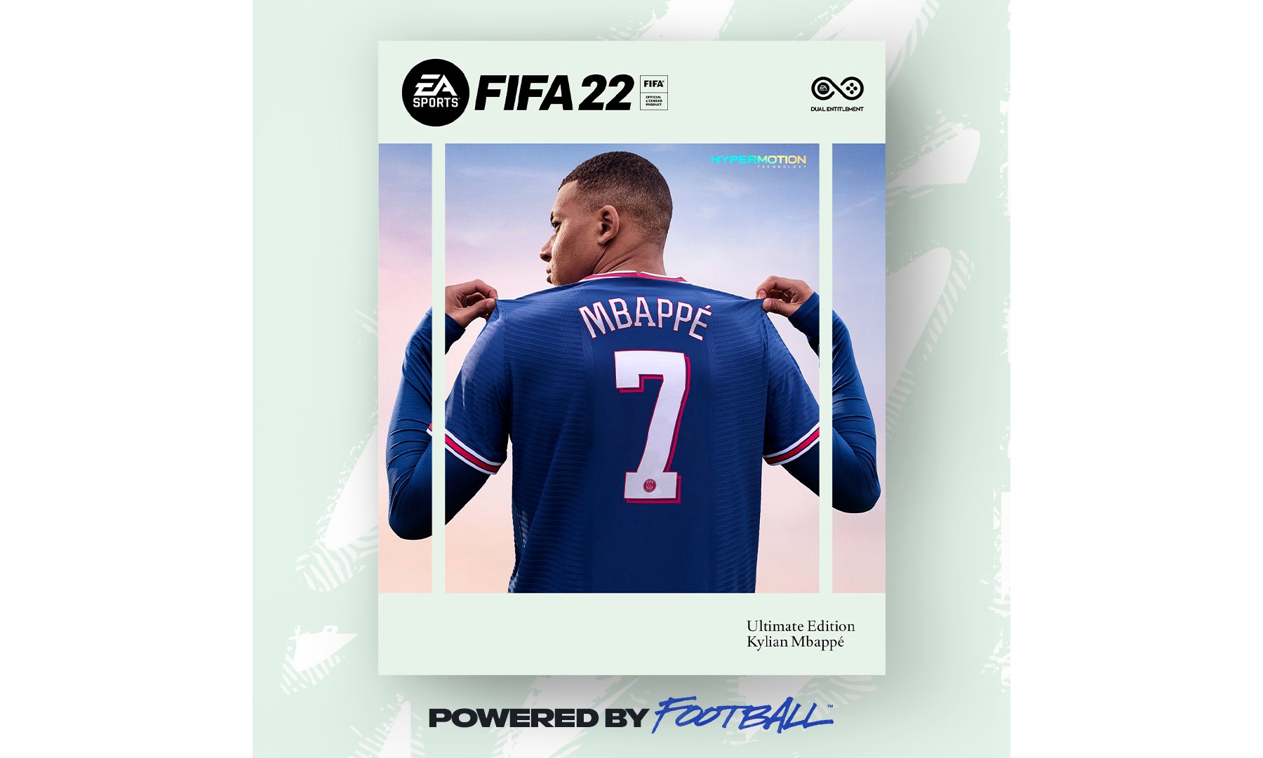 姆巴佩蝉联《FIFA 22》封面球员