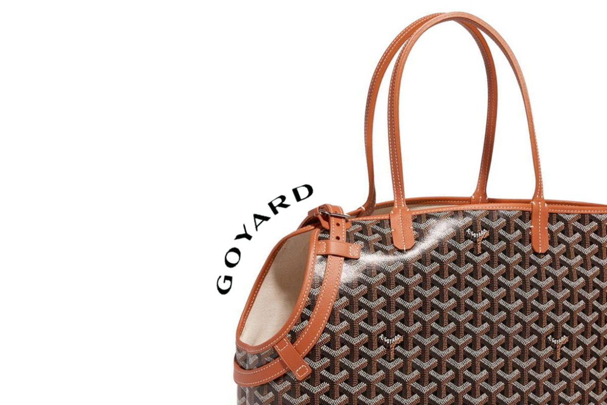 托特包少了一角？Goyard 推出「宠物专用手袋」