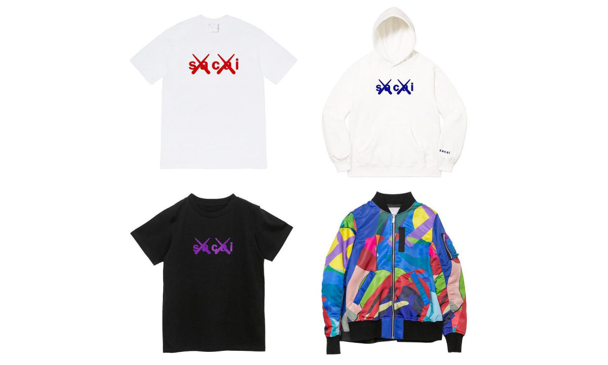 sacai x KAWS 完整单品列表公布
