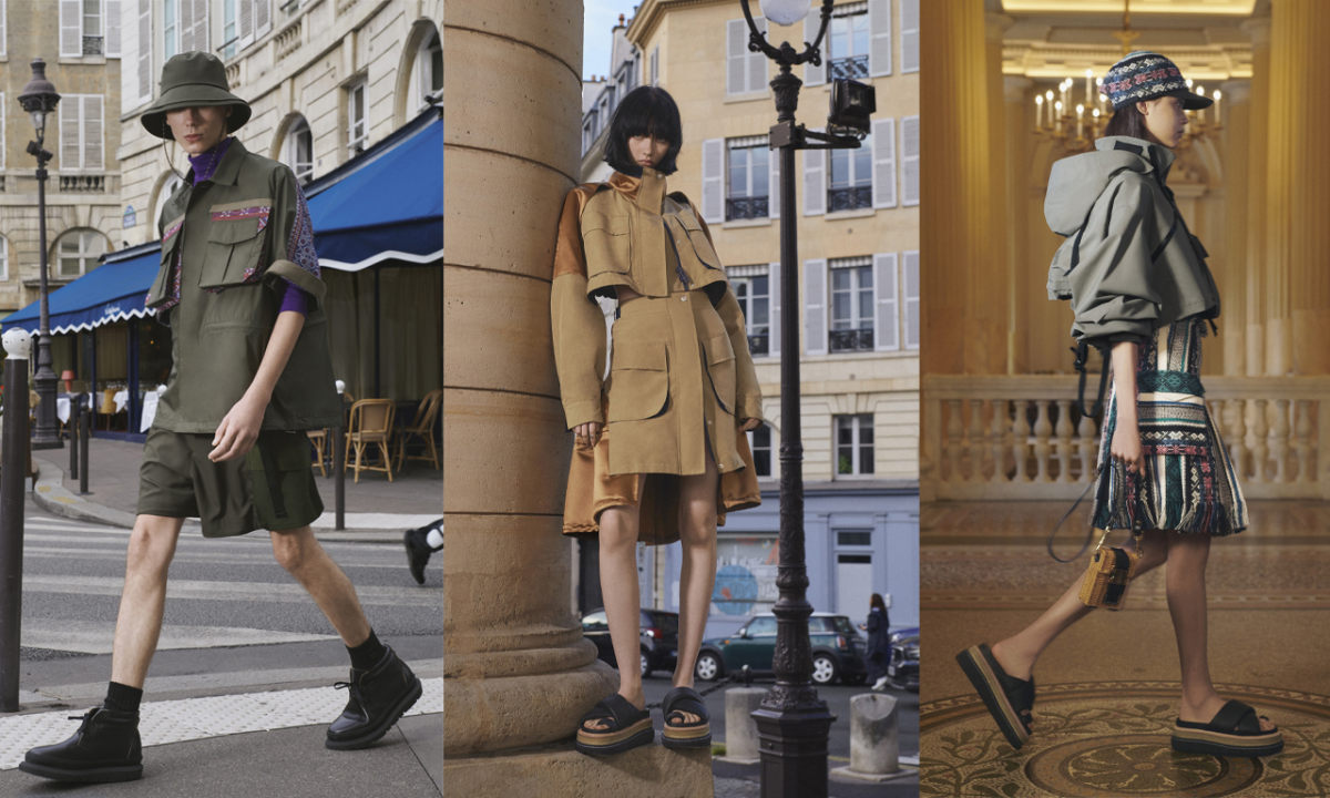 sacai 2022 春夏男装与 2022 早春女装系列正式亮相