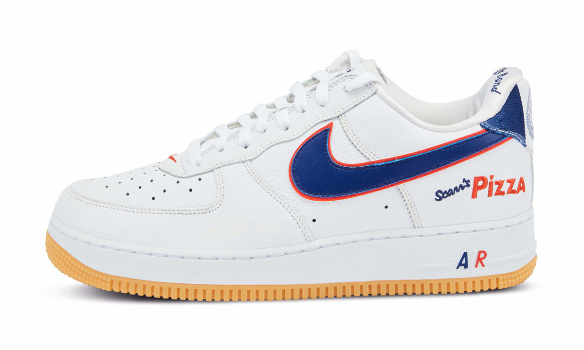 Scarr’s Pizza x Nike Air Force 1 Low 限量鞋款拍卖以 12 万美元价格成交