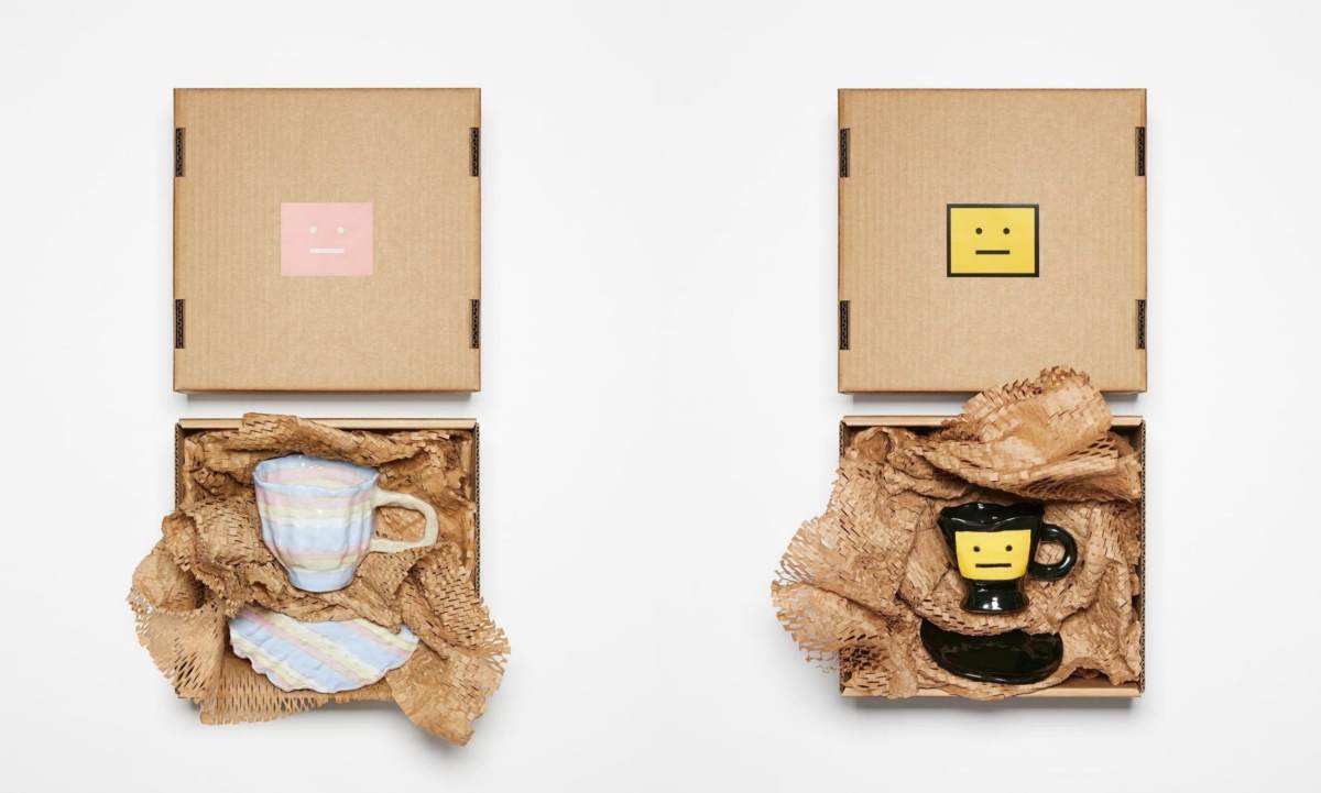 Acne Studios 再度携手艺术家 BETTUNIKA 打造限量杯碟套装