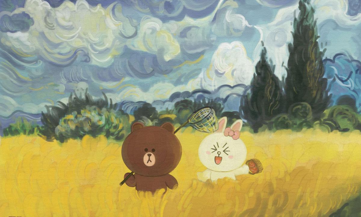 LINE FRIENDS 跨界大都会艺术博物馆推出限定合作