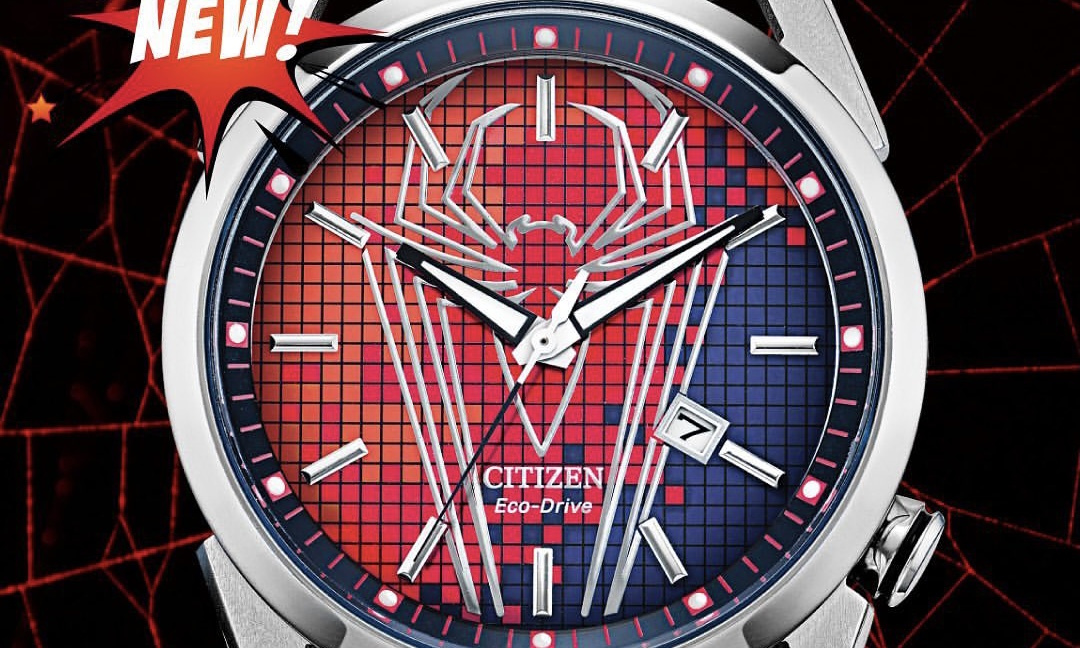 CITIZEN 打造全新漫威蜘蛛侠系列腕表