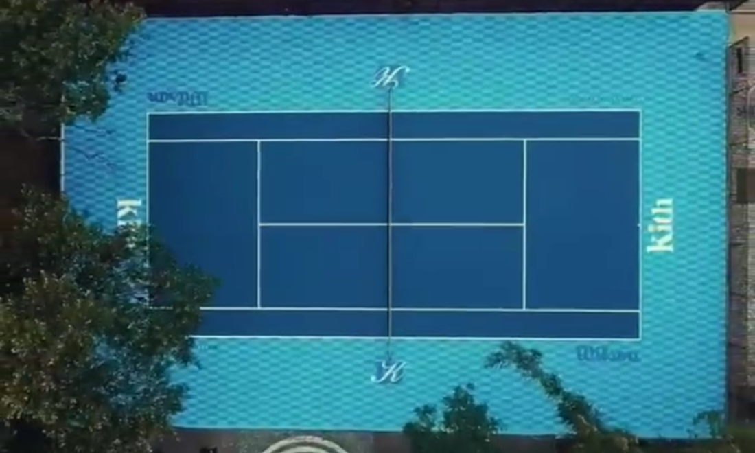 Ronnie Fieg 携手 Wilson 打造公共室外网球场