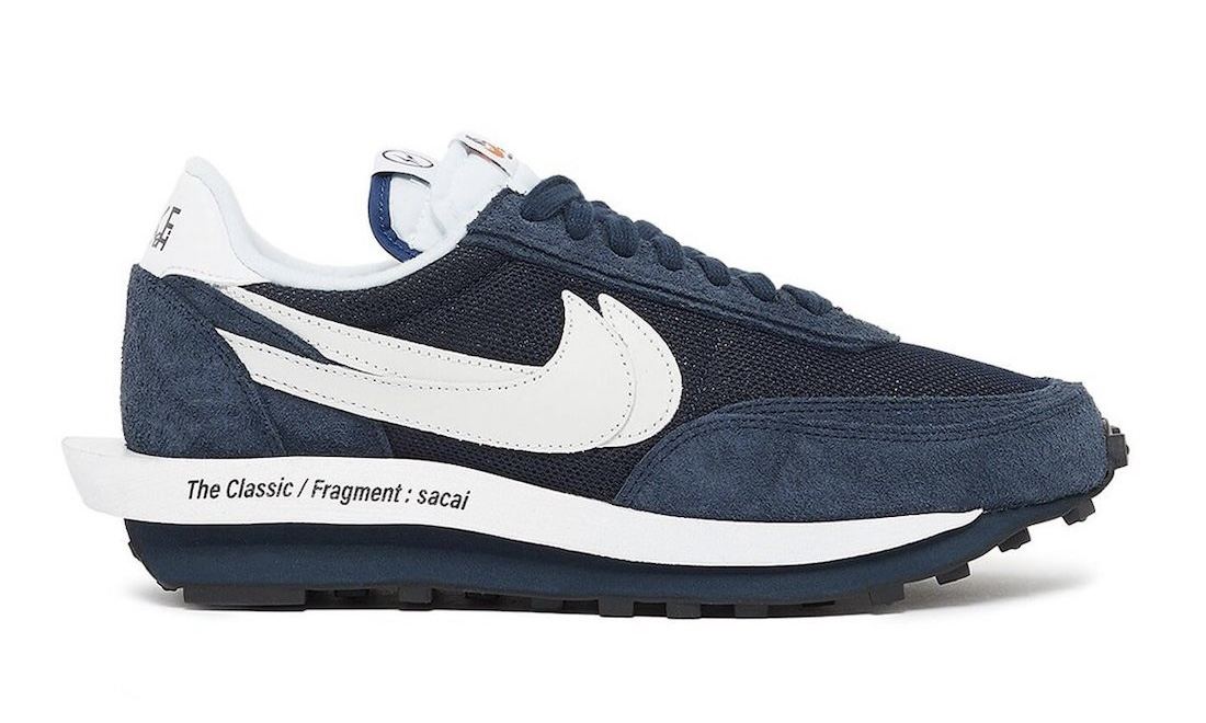 sacai x fragment design x Nike LDWaffle 发售日期确认