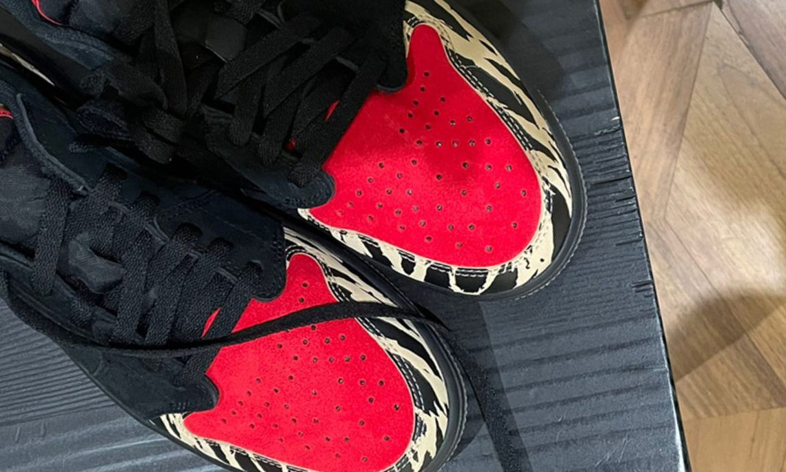 Travis Scott 亲晒神秘 Air Jordan I Low 鞋款