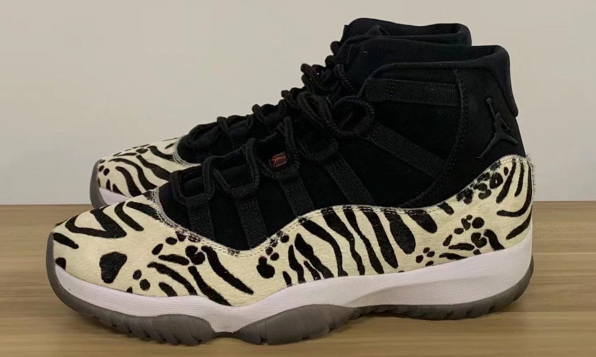 狂野兽纹，抢先预览 Air Jordan XI「Animal Instinct」