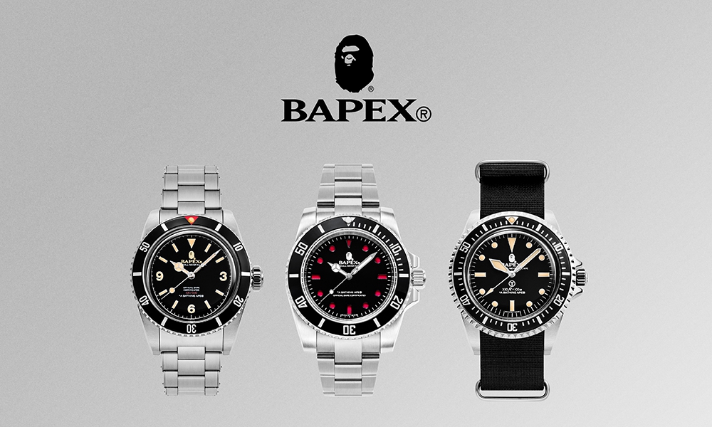 TYPE 1 BAPEX® 腕表系列国内发售信息释出