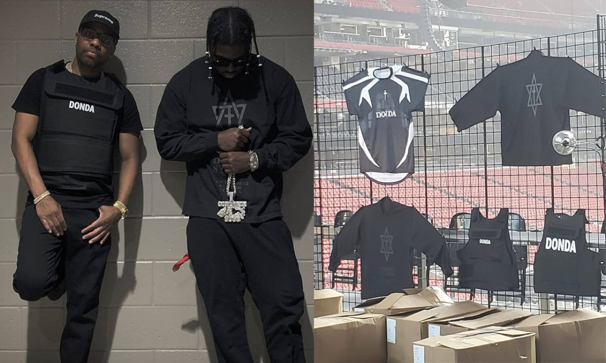 《DONDA》试听会现场 Merch 服装系列释出