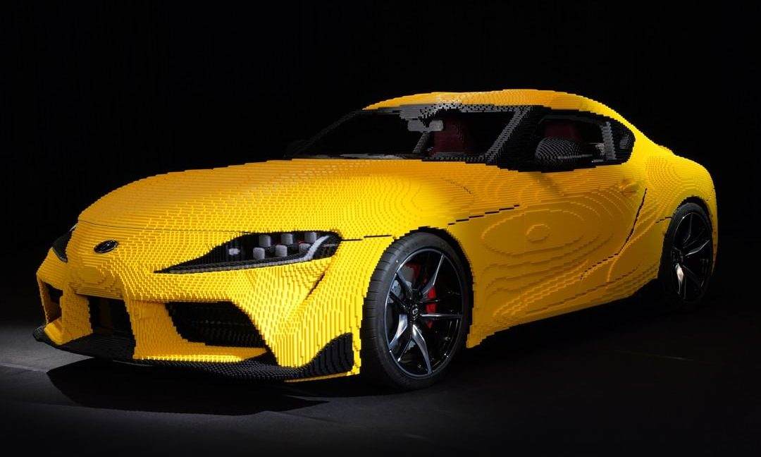 LEGO 打造 1:1 可发动 Toyota GR Supra 积木模型
