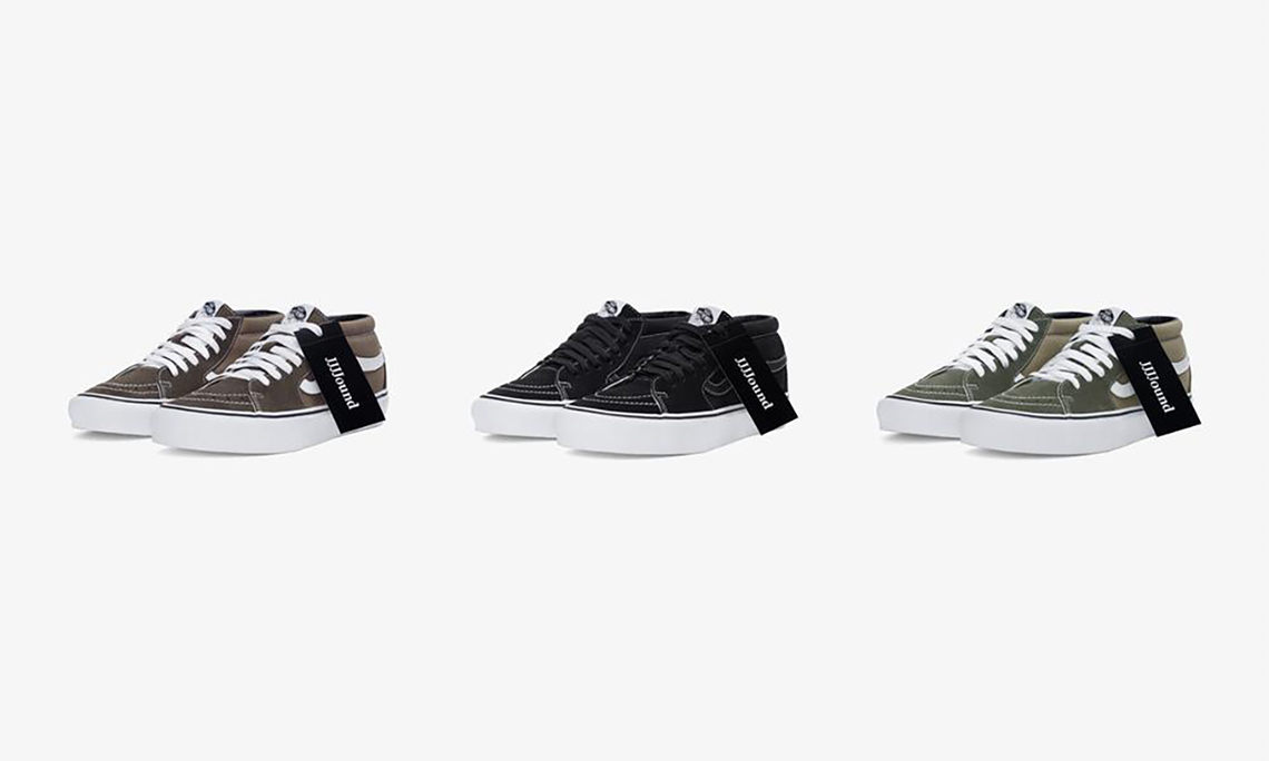 JJJJound x Vault by Vans Sk8-Mid VLT LX 系列发售日期公布