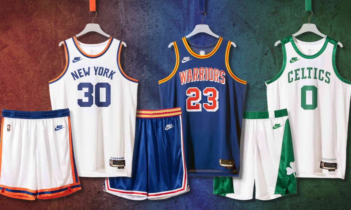 Nike 为 NBA 创立 75 周年特别打造限定复古球衣