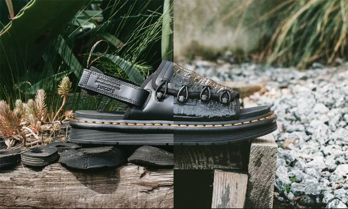 Dr.Martens 携手 SUICOKE 推出全新 DM MURA 鞋款系列