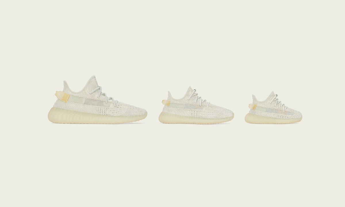 「可变色」的 YEEZY BOOST 350 V2 新配色「LIGHT」迎来正式发布