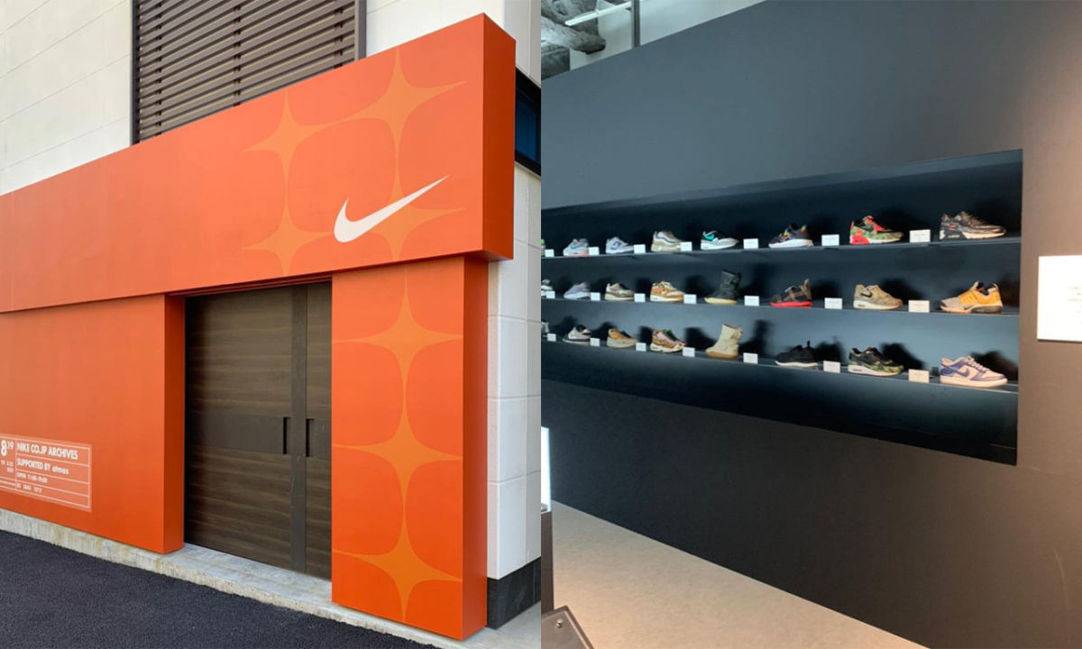 Nike 携手 atmos 开启 CO.JP Archives 球鞋展览