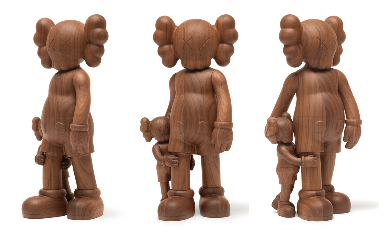 限量 100 体，KAWS 推出售价 15,200 美元「Good Intentions」木质雕像
