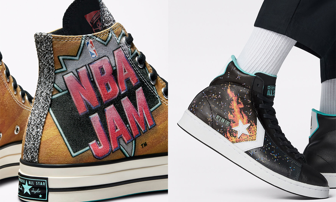 CONVERSE 携手经典游戏 NBA Jam 推出全新合作鞋款系列