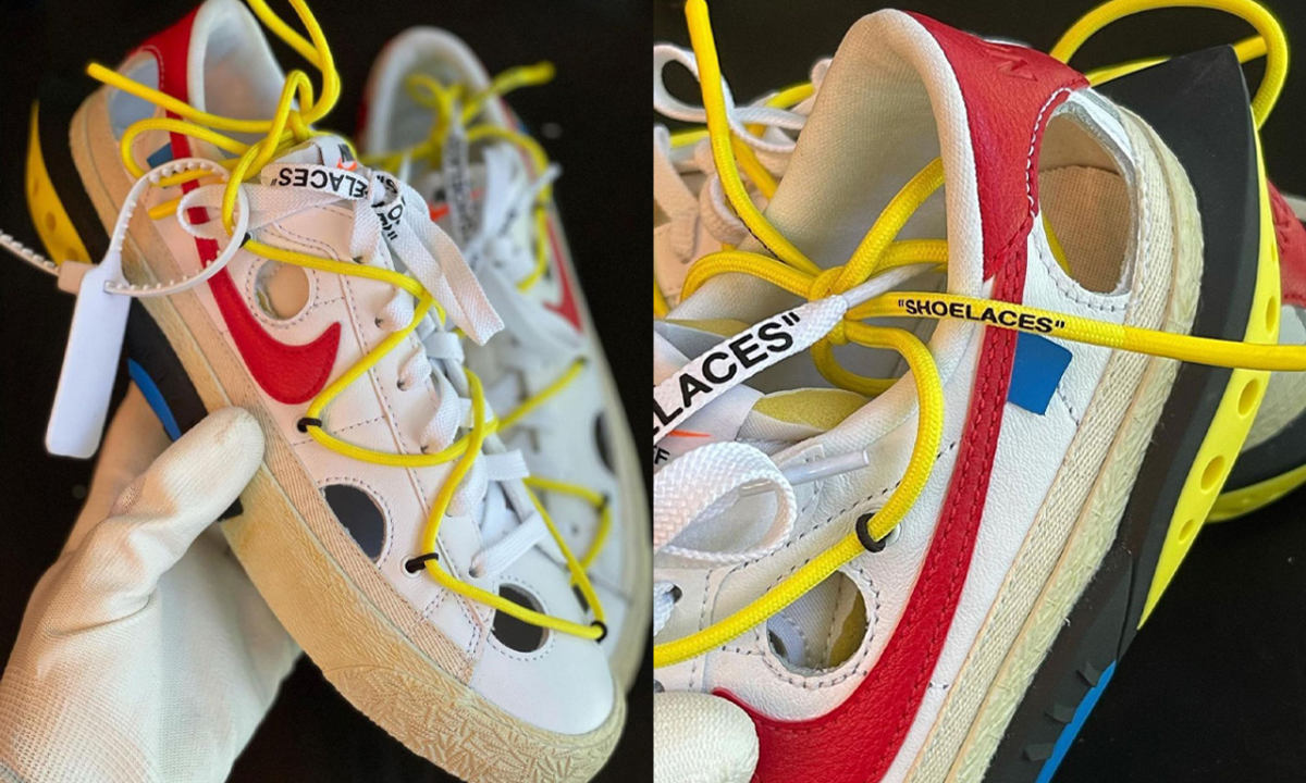 Off-White™ x Nike Blazer Low 实物近赏