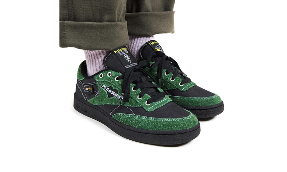 PLEASURES x Reebok 联名 Club C 鞋款发售日期释出
