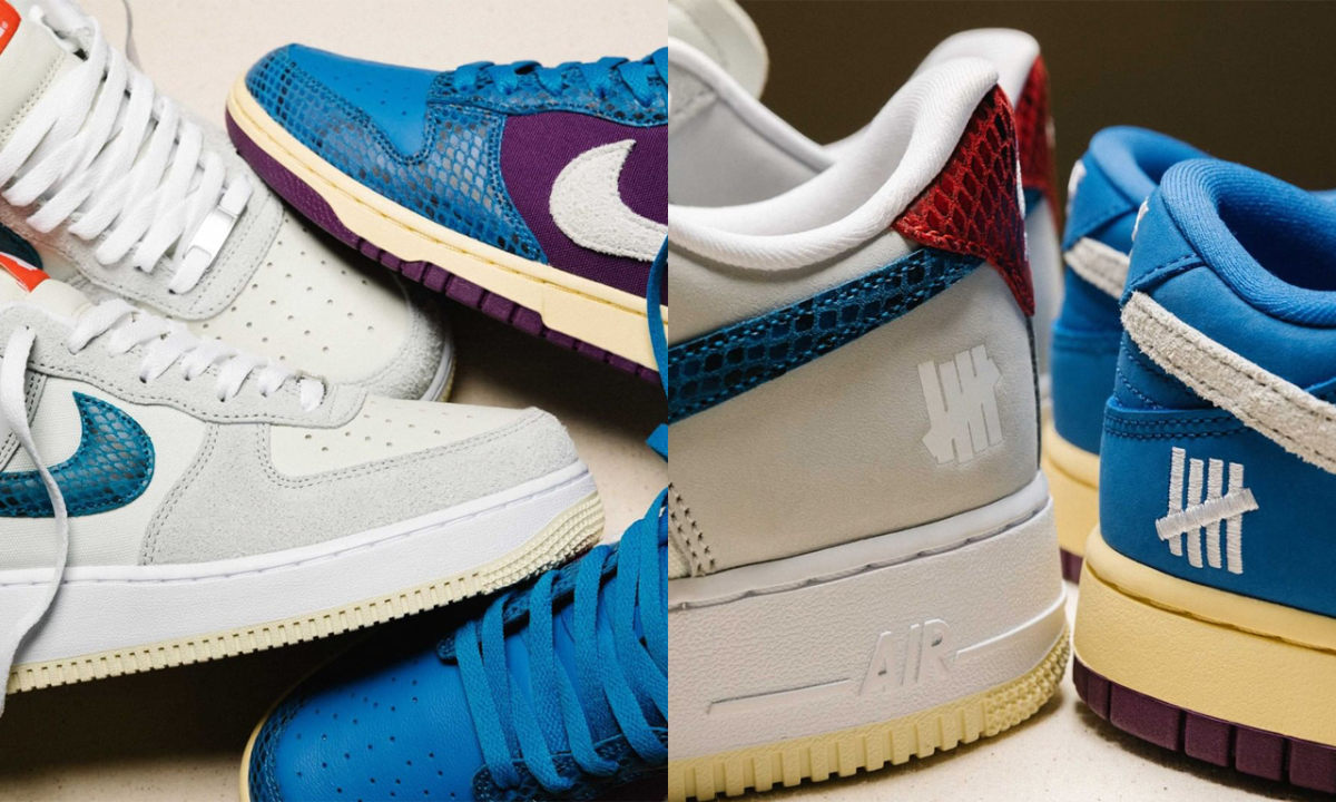 UNDEFEATED x Nike「Dunk vs. AF1」系列细节图与发售日期公布