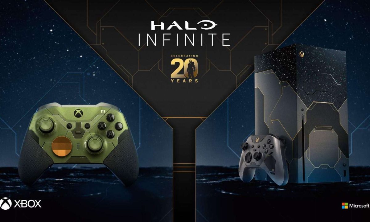 纪念系列 20 周年，微软推出《光环：无限》Xbox Series X 限定主机及二代精英控制器