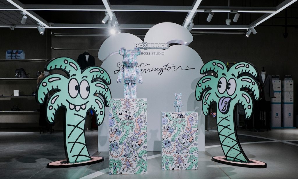 Steven Harrington x CROSS STUDIO x MEDICOM TOY 三方联名 BE@RBRICK 1000% 国内线下首发
