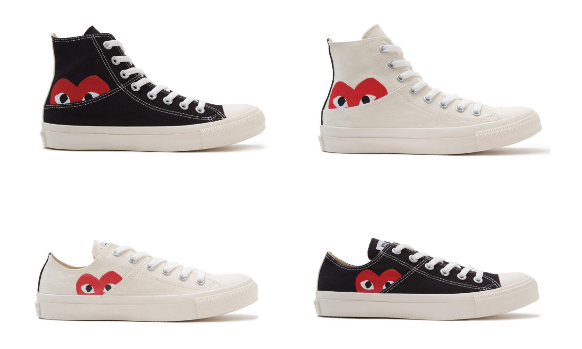 PLAY COMME des GARÇONS CONVERSE 新款 ALL STAR 开售