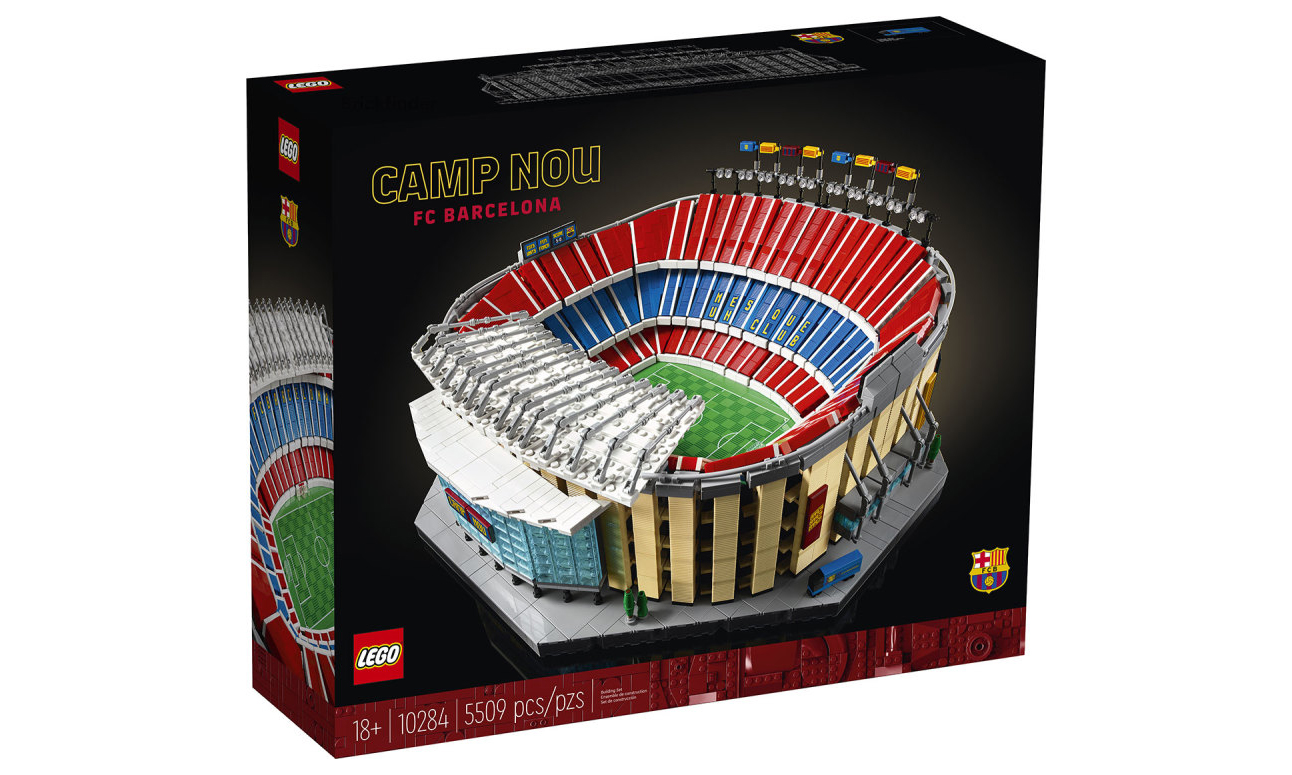 LEGO 推出 10284 诺坎普球场盒组