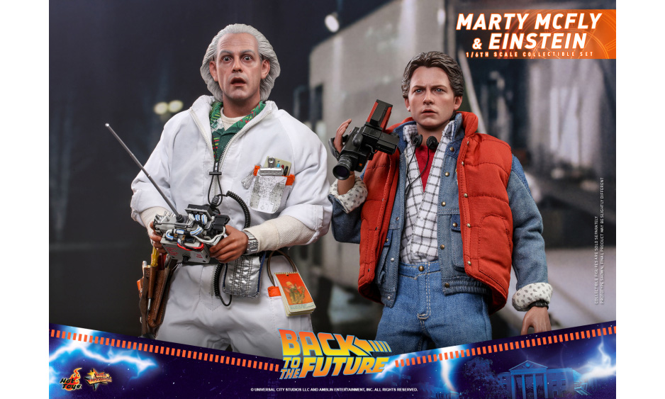 Hot Toys 推出《回到未来》Marty McFly 和 Doc Brown 1/6 收藏级公仔