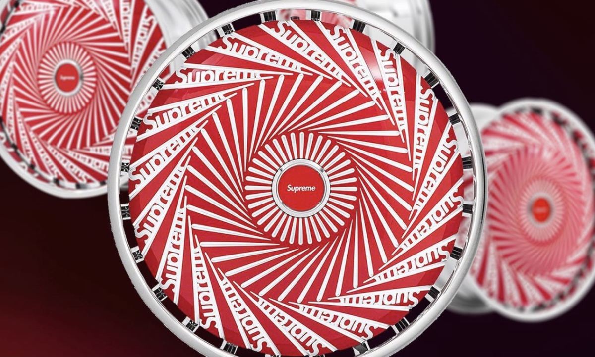 Supreme 汽车轮毂套组将于本周发售