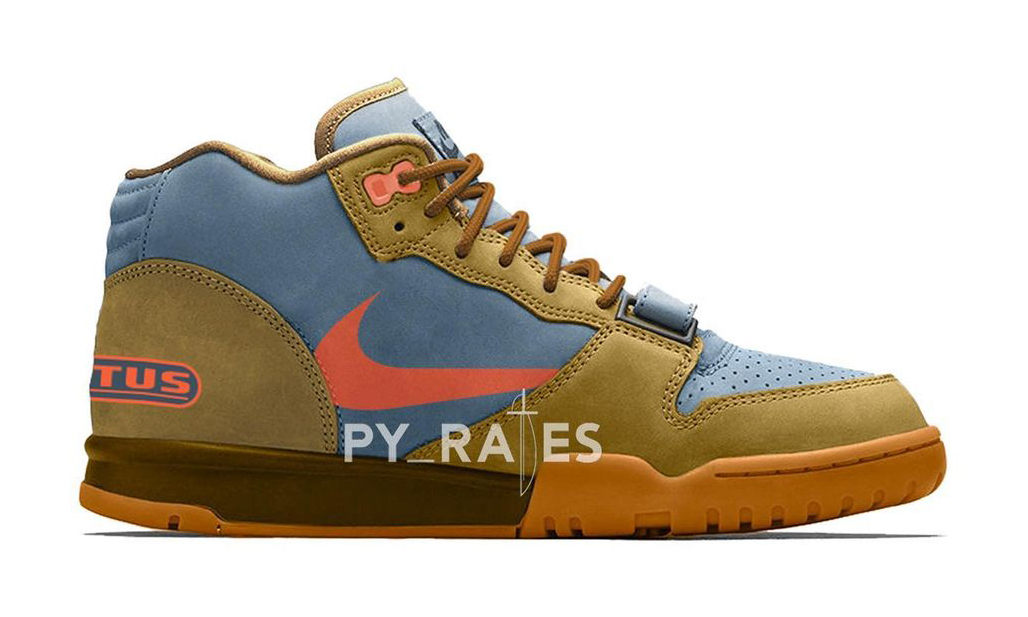 Travis Scott x Nike Air Trainer 1 SP 三配色预览