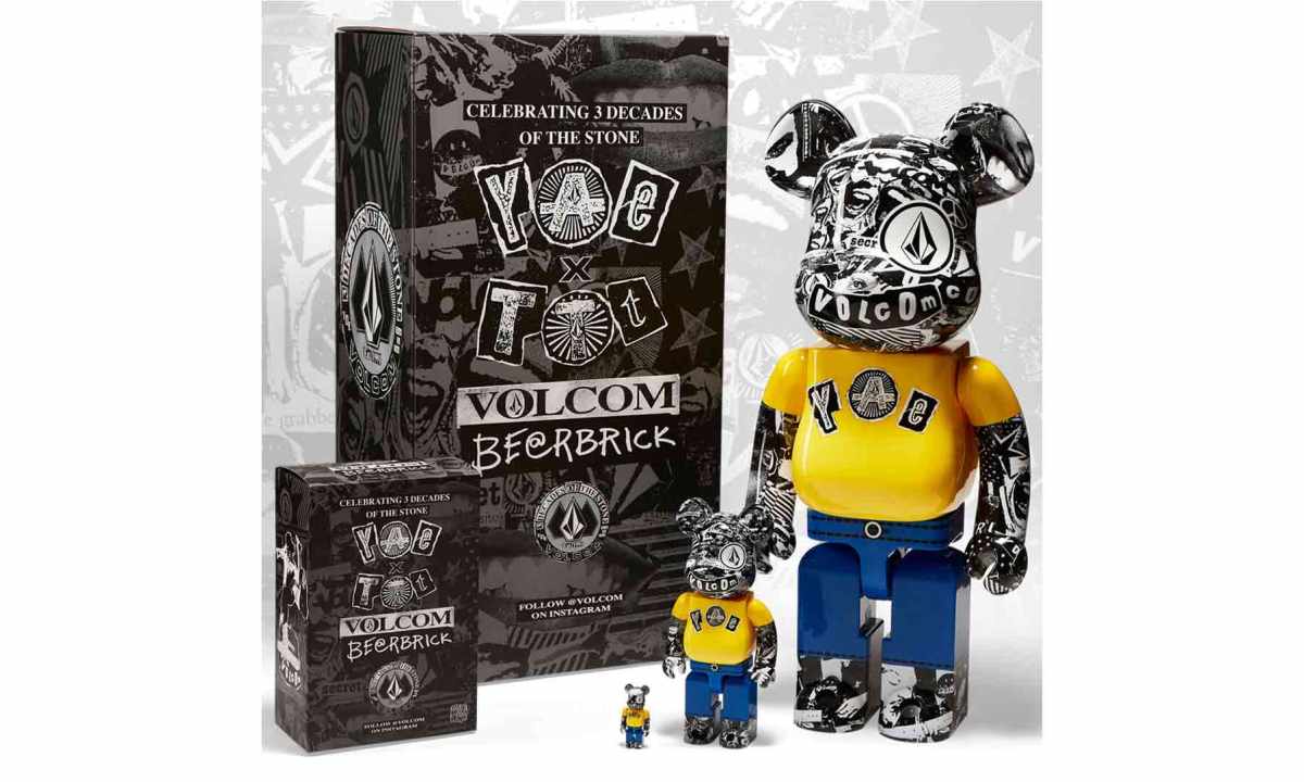 致敬 VOLCOM 30 周年，VOLCOM x BE@RBRICK 联名潮玩全球首发