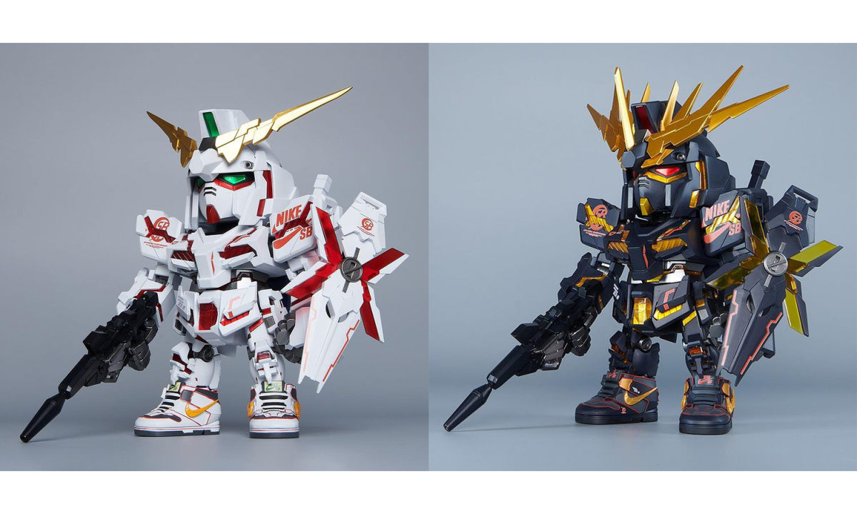 惊喜周边亮相，GUNDAM x Nike 联名远不止 Dunk